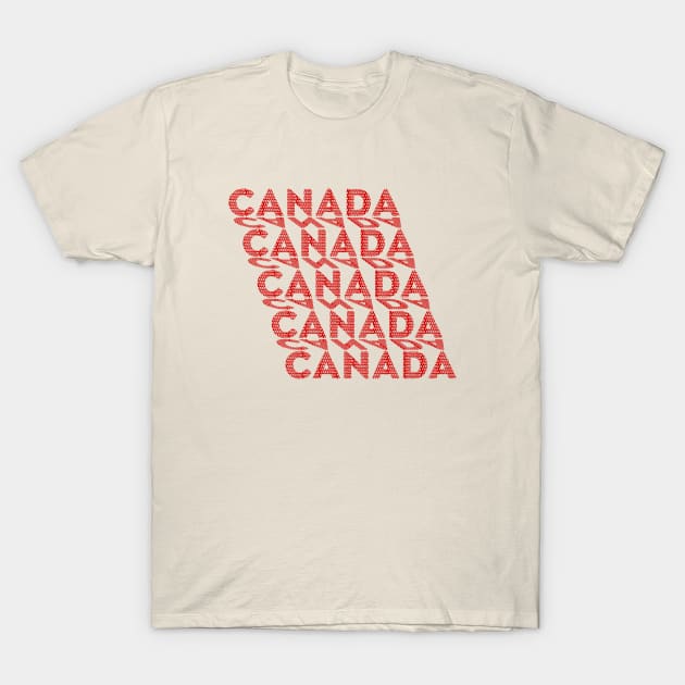 Freedom Canada T-Shirt by LahayCreative2017